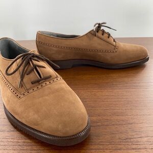 Henry Grethel Mens Brown Suede Shoes Sz 8 D